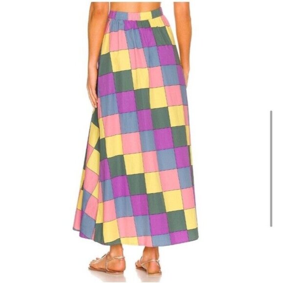 SWF Cuixmala Maxi Skirt Cuixmala Check - Picture 5 of 9